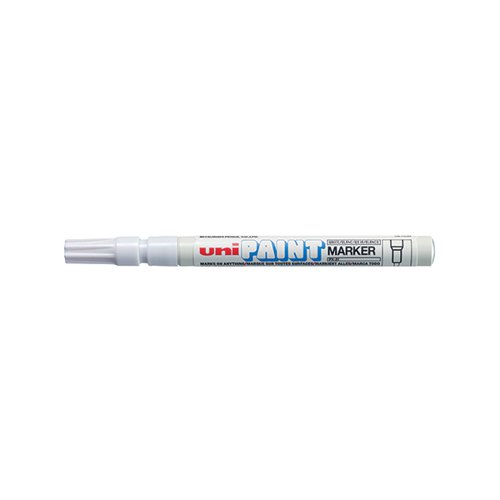 Uni-Ball Uni Paint PX-21 Marker Fine White (Pack of 12) 124503000 Paint Markers MI81501