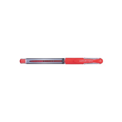 Uni-Ball Signo Gel Grip Rollerball Pen Red (Pack of 12) 9003952