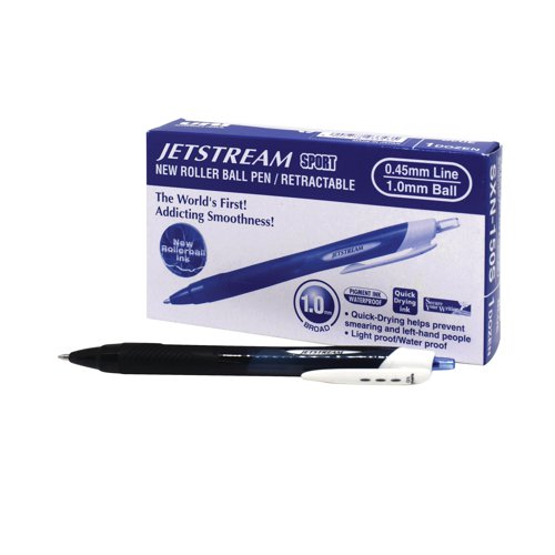 Uni-Ball Jetstream Sport SXN-150S Blue (Pack of 12) 019828000 Ballpoint & Rollerball Pens MI93343