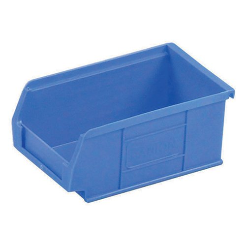 TC2 Container Bin Heavy Duty Polypropylene W165xD100xH75mm Blue 010021 [Pack 20]