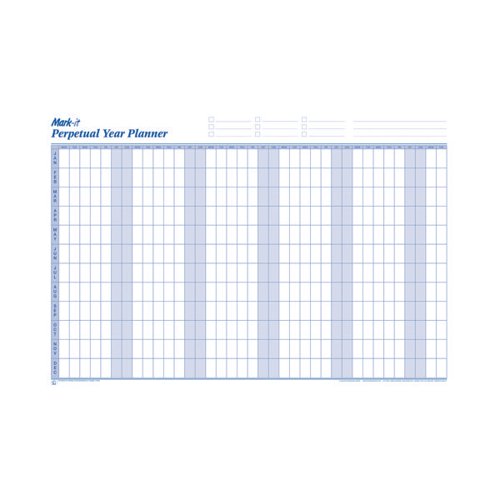 Mark-it Perpetual Year Planner (W900 x H600mm) PYP