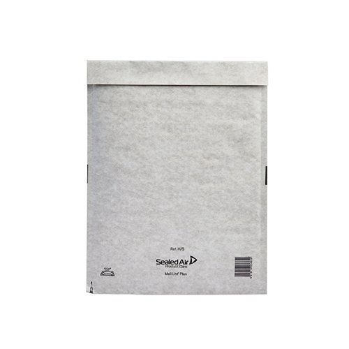 Mail Lite + Bubble Lined Postal Bag (Size H/5 270x360mm Oyster White Pack of 50) 103025660