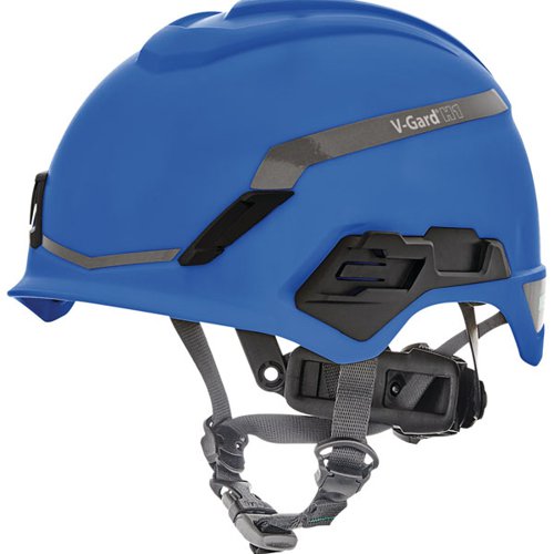 MSA V-Gard H1 Non Vented Helmet Blue