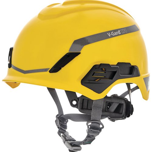 MSA V-Gard H1 Non Vented Helmet Yellow