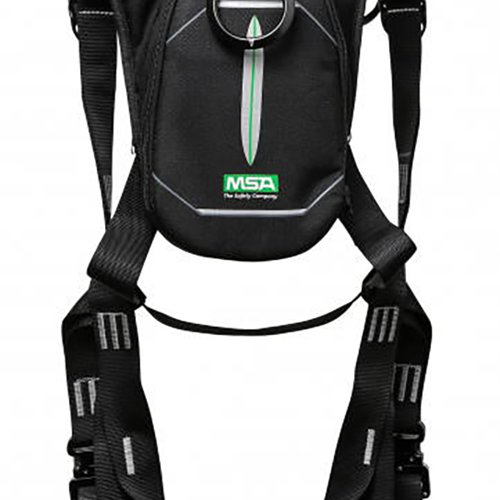 MSA Personal Rescue Device PRD Rhz Model with Harness Black M-L