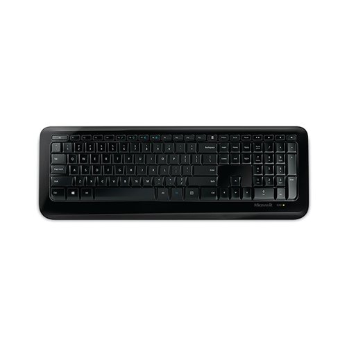 Microsoft 850 RF Wireless Keyboard UK English QWERTY Black PZ3-00006