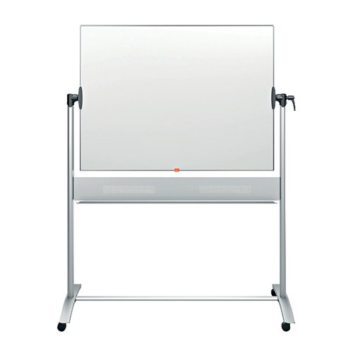 Nobo Enamel Magnetic Mobile Whiteboard 1500 x 1200mm 1901035