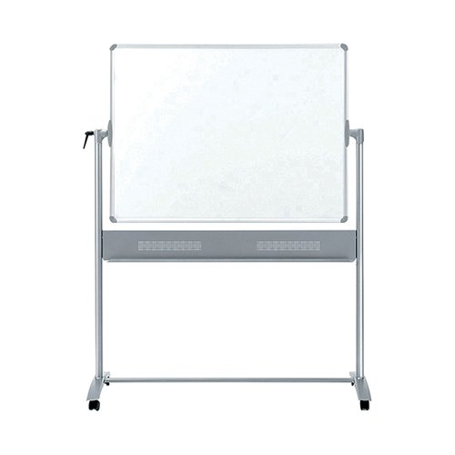 Nobo Basic Melamine Mobile Whiteboard 1500 x 1200mm 1905240
