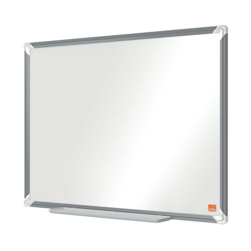 Nobo Premium Plus Steel Magnetic Whiteboard 900 x 600mm1915155 NB60827 Buy online at Office 5Star or contact us Tel 01594 810081 for assistance