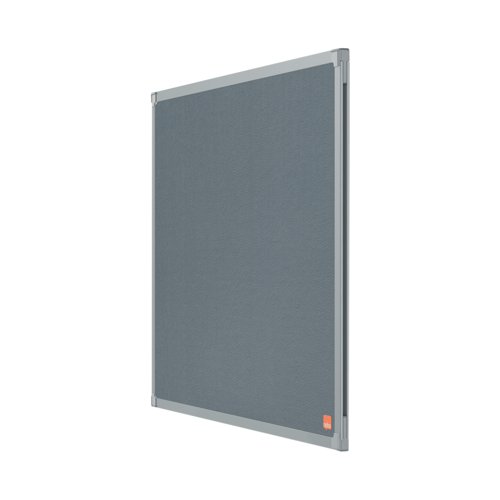 Nobo Essence Felt Notice Board 900 x 600mm Grey 1915205 NB60877 Buy online at Office 5Star or contact us Tel 01594 810081 for assistance