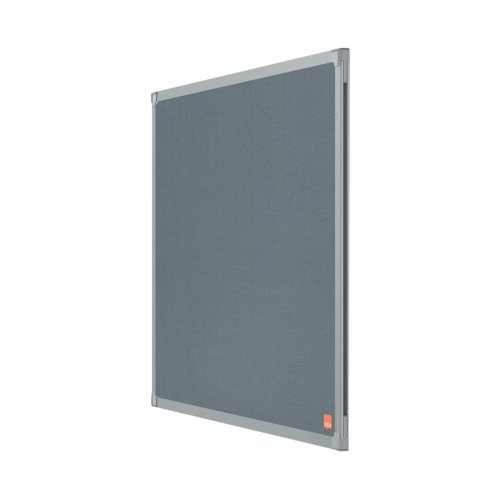 NB60878 Nobo Essence Felt Notice Board 1200 x 900mm Grey 1915206
