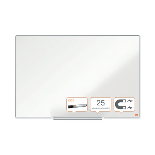 Nobo Impression Pro Enamel Magnetic Whiteboard 1200x900mm 1915396 NB61301 Buy online at Office 5Star or contact us Tel 01594 810081 for assistance
