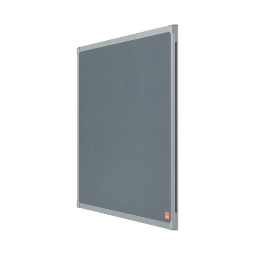 Nobo Essence Felt Notice Board 1800 x 1200mm Grey 1915440 Pin Boards NB61345