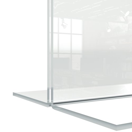 NB62085 Nobo A5 Counter Top Acrylic Freestanding Poster Frame Clear 1915595