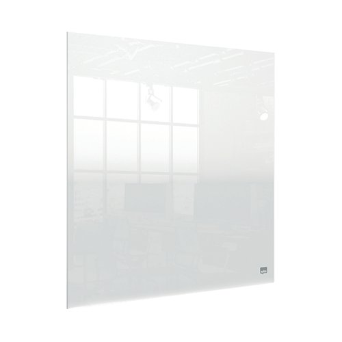 Nobo Transparent Acrylic Mini Whiteboard Desktop 450x450mm 1915617