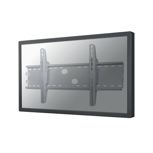This wall mount is easy to install, supporting the weight of up to 100kg. Compatible with flat screen televisions from 37 up to 85 inches, the mount is supplied in silver.