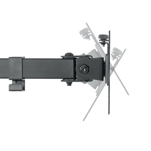 NEO44641 Neomounts Dual Monitor Arm Full Motion for Monitor Screen and Laptop Black FPMA-D550NOTEBOOK