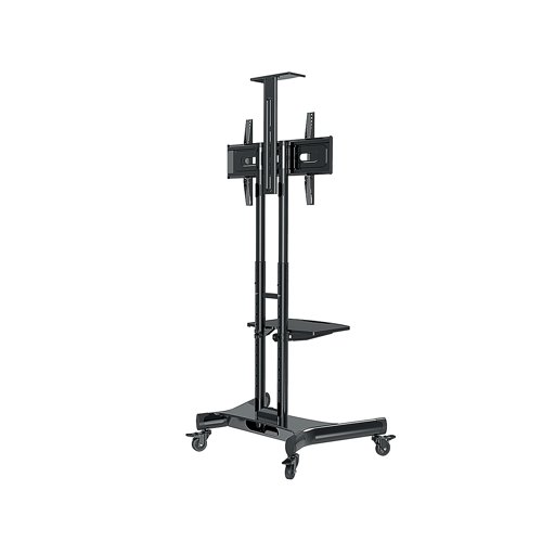 Neomounts Select Mobile Floor Stand for Flat Screens Black NM-M1700BLACK - NewStar - NEO44708 - McArdle Computer and Office Supplies