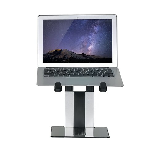 Neomounts Universal Foldable Laptop Stand Silver/Black NSLS200 Laptop / Monitor Risers NEO44832