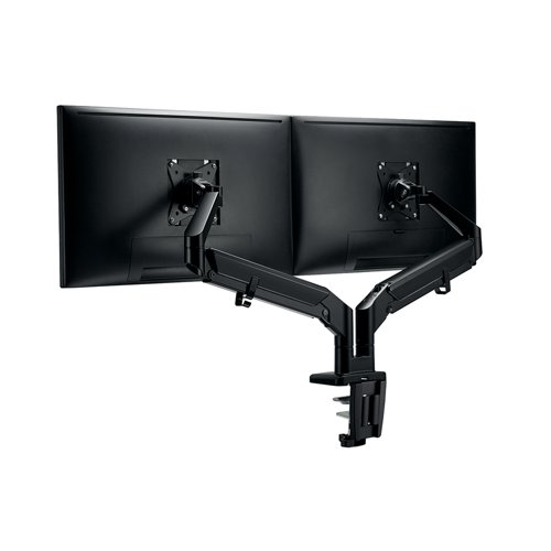 Neomounts Dual Monitor Arm Full Motion for 17-32 Inch Screens Black DS70-810BL2 Laptop / Monitor Risers NEO44922