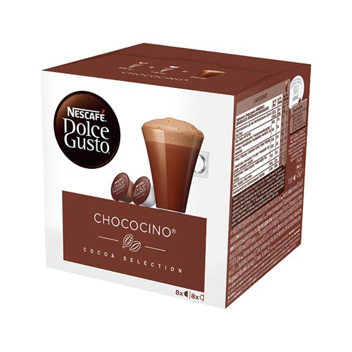 Nescafe Dolce Gusto Chocolate Capsules (Pack of 48) 12311711