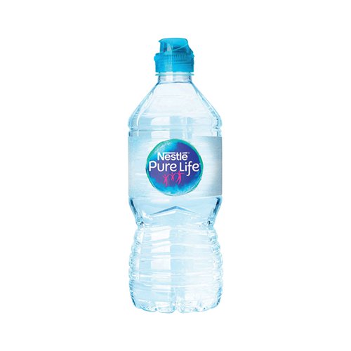 Nestle Pure Life Water 75cl Bottle Sport Cap (Pack of 15) 12519300