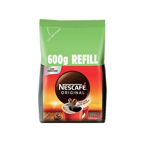 Nescafe Original Instant Coffee 600G Refill 12315643