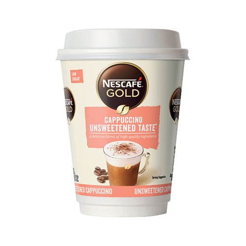 Nescafe and Go Unsweetened Cappuccino (Pack of 8) 12495383