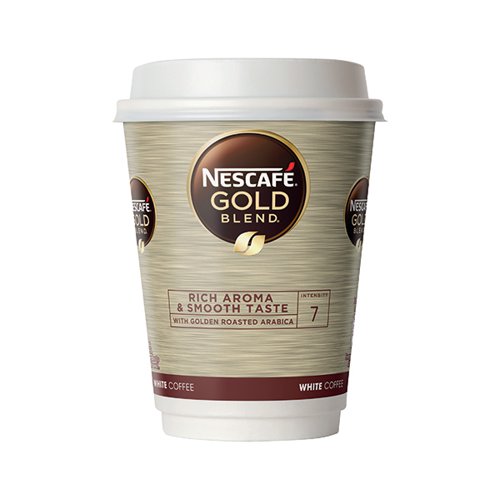 Nescafe and Go Gold Blend White Coffee (Pack of 8) 12495259