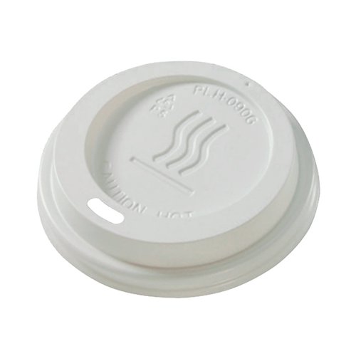 Nescafe and Go Cup Lids White (Pack of 100) 12514598