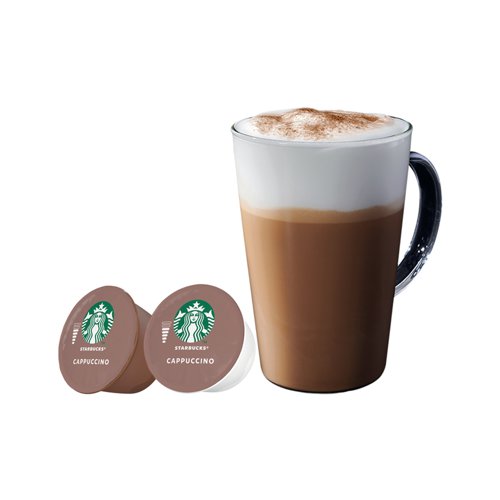 Nescafe Dolce Gusto Starbucks Cappuccino Coffee Pods (Pack of 36) 12397695 - NL92701