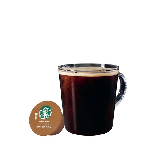 NL92755 Nescafe Dolce Gusto Starbucks House Blend Americano Medium Roast Coffee Pods (Pack of 36) 12397697