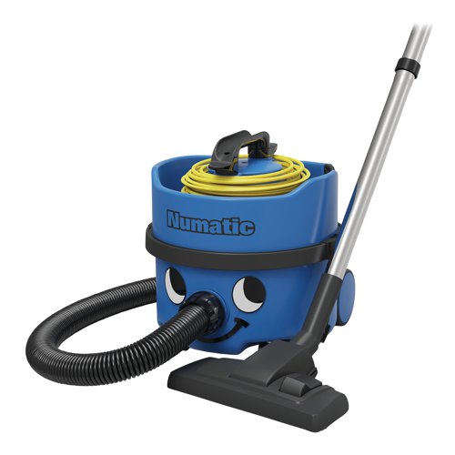 The Proline Contractor range Numatic PSP180 vacuum cleaner is for commercial cleaning of carpets, hard-floors, cars, stairs and DIY. The PSP180 has an 8 litre capacity, meaning less frequent emptying and 26.4m cleaning range, with a 620W motor. Powerful, professional cleaning technology with HepaFlo filtration raises performance standards and provides clean and convenient emptying when full, using high-efficiency, triple-layer HepaFlo filter bags. The unit has cable management and a 10 metre plugged cable and handy on-board tool storage for the professional accessory kit. With the plugged NuCable system for quick and simple cable replacement. With a tool for every job, professional and versatile AHO accessory kit and stainless steel tube set. A great investment for any business.
