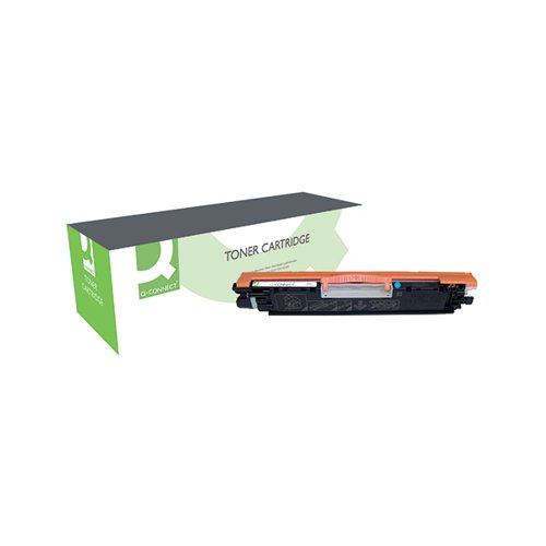 Q-Connect Compatible Solution HP 126A Cyan Laserjet Toner Cartridge CE311A - VOW - OBCE311A - McArdle Computer and Office Supplies