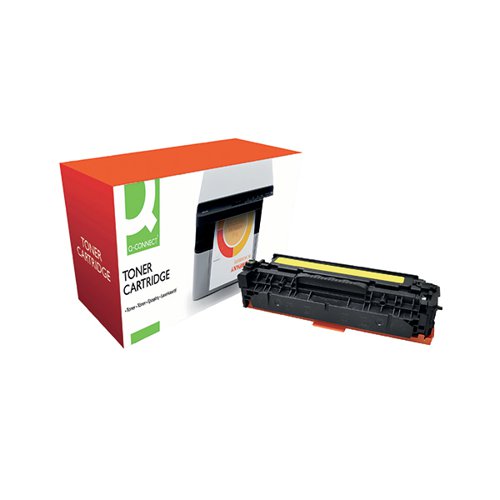 Q-Connect Compatible Solution HP 312A Yellow Toner Cartridge CF382A