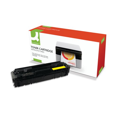 Q-Connect Compatible Solution HP Jet Intelligence CF402A Yellow Toner Cartridge M252AYVAS Toner OBCF402A