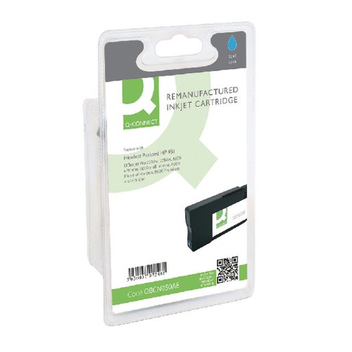 Q-Connect HP 951 CN050AE Ink Cyan Cartridge CN050AE-COMP