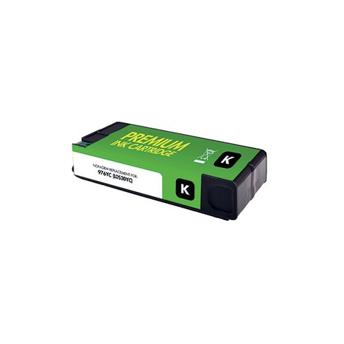 QConnect HP 976X PageWide Black High Yield Ink Cartridge L0S20YC-COMP
