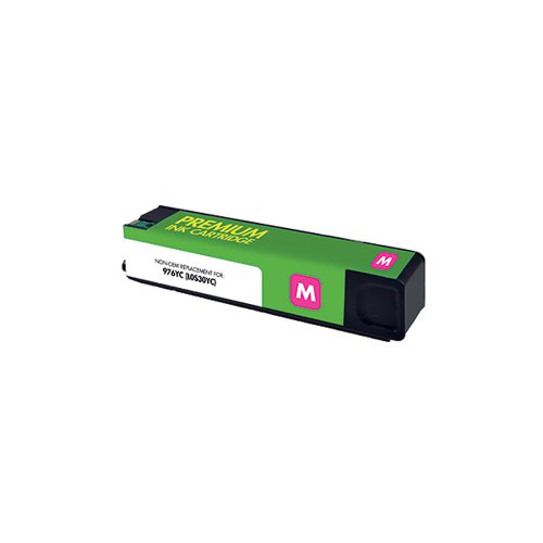 Q-Connect HP 976X PageWide Magenta High Yield Ink Cartridge L0S30YC-COMP OBL0S30YC