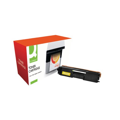 Q-Connect Compatible Solution Brother HY TN326Y Yellow Toner Cartridge TN326Y