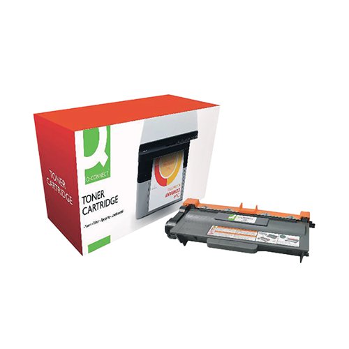OBTN3480 | This Q-Connect Brother compatible black laser toner cartridge offers economical high quality printing. Each Q-Connect toner cartridge is subject to stringent manufacturing standards designed to meet the quality and yield of OEM cartridges. This toner cartridge is packed with enough black toner to print 8,000 pages.