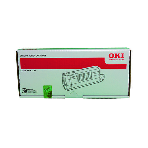 Oki Black Toner Cartridge (11000 Page Capacity) 44318608