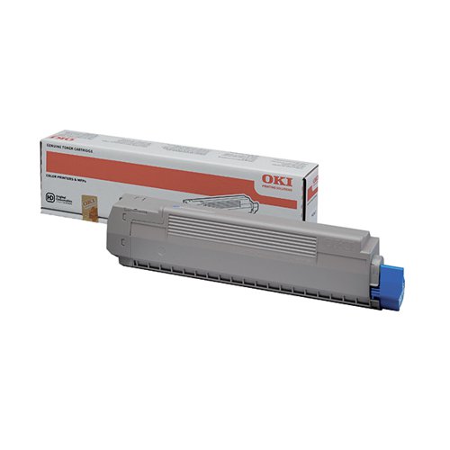 OKI MC861 Laser Toner Cartridge Page Life 10000pp Magenta 44059254