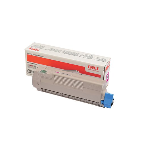 Oki C612 Magenta Toner Cartridge (6 000 Page Capacity) 46507506