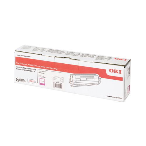Oki C834/844 HY Laser Cartridge Magenta 46861306 OK07110 Buy online at Office 5Star or contact us Tel 01594 810081 for assistance