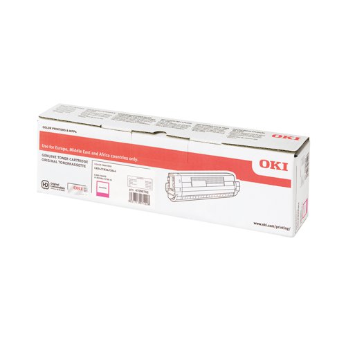 Oki C824/834/844 SY Laser Cartridge Magenta 47095702 OK07122 Buy online at Office 5Star or contact us Tel 01594 810081 for assistance