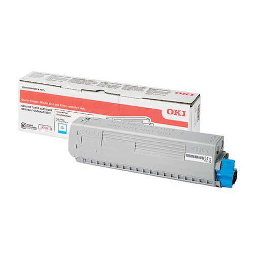 Oki C824/834/844 SY Laser Cartridge Cyan 47095703