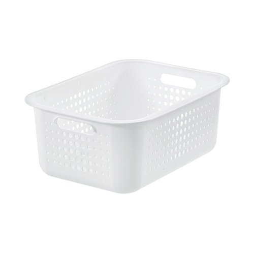 SmartStore Basket Recycled 15 280x370x150mm 10L White 3186781