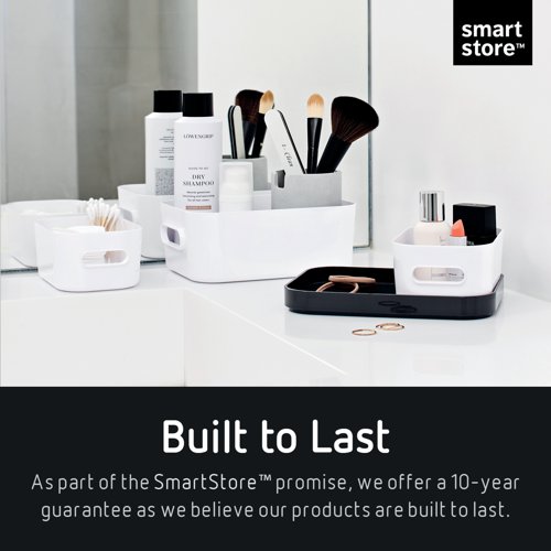 SmartStore Compact Storage Box Large 287x410x155mm White 11010