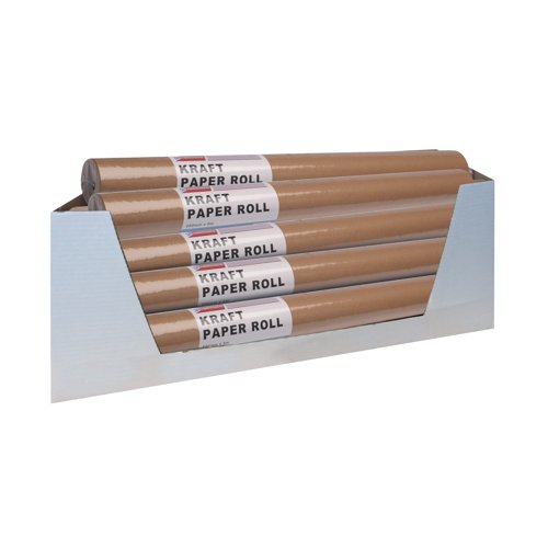 GoSecure Kraft Paper Roll 500mmx6m (Pack of 25) PB02286 PB02286 Buy online at Office 5Star or contact us Tel 01594 810081 for assistance